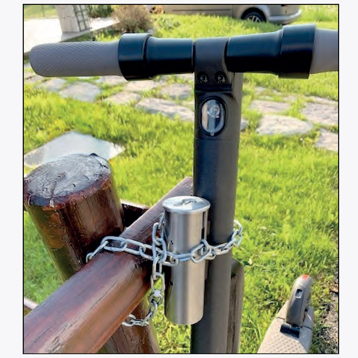 Antivol et cadenas pour scooter plus